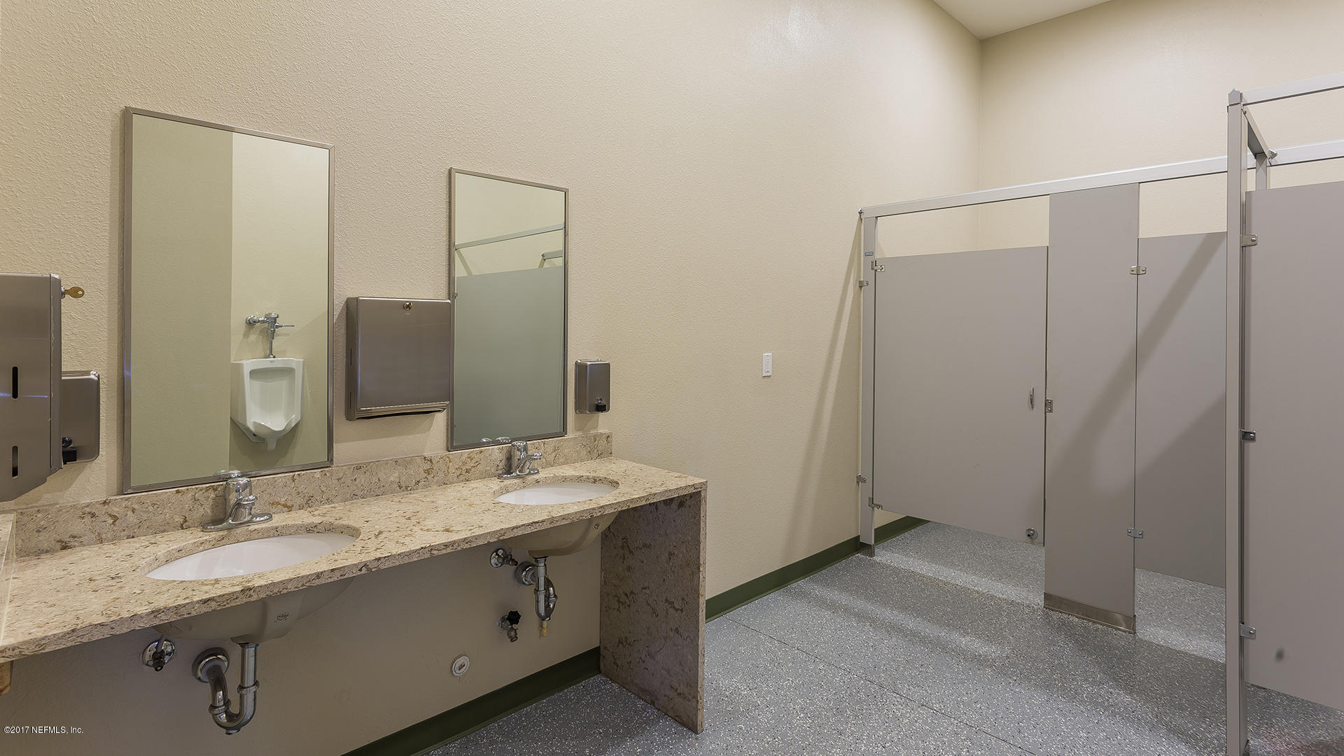 272 Deer Crossing Road St. Augustine, FL 32086 - Photo 12 of 15 a bathroom with a double vanity sink and mirror
