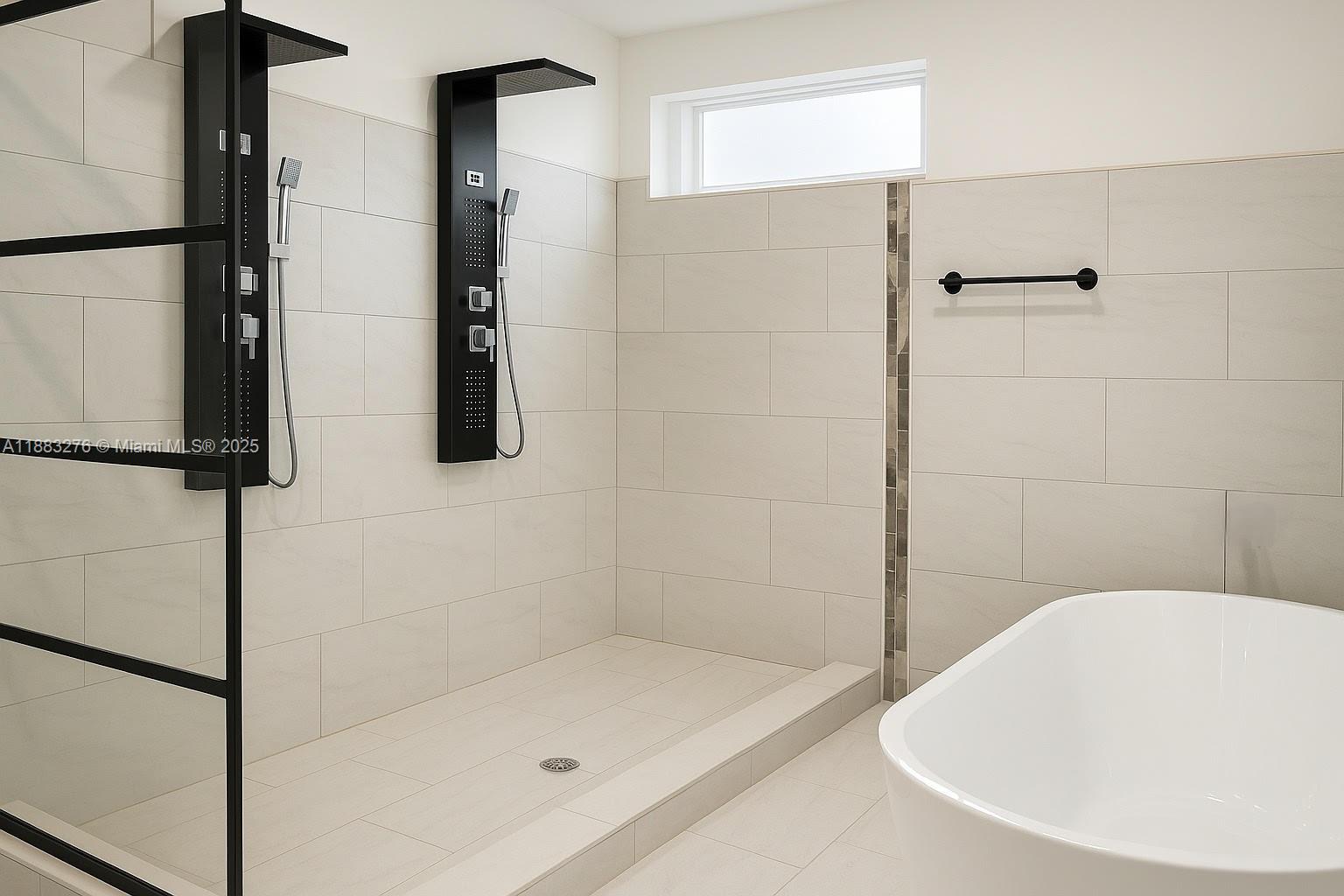 14401 Southwest 23rd Street Davie, FL 33325 - Photo 19 of 56 a bathroom with a bathtub and a shower