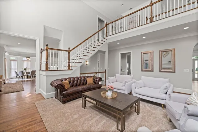 a view of a patio with chairs and table in a patio