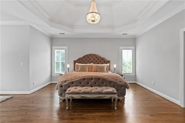 a view of a backyard with sitting area