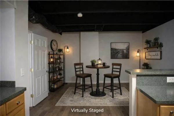 a view of walk in closet