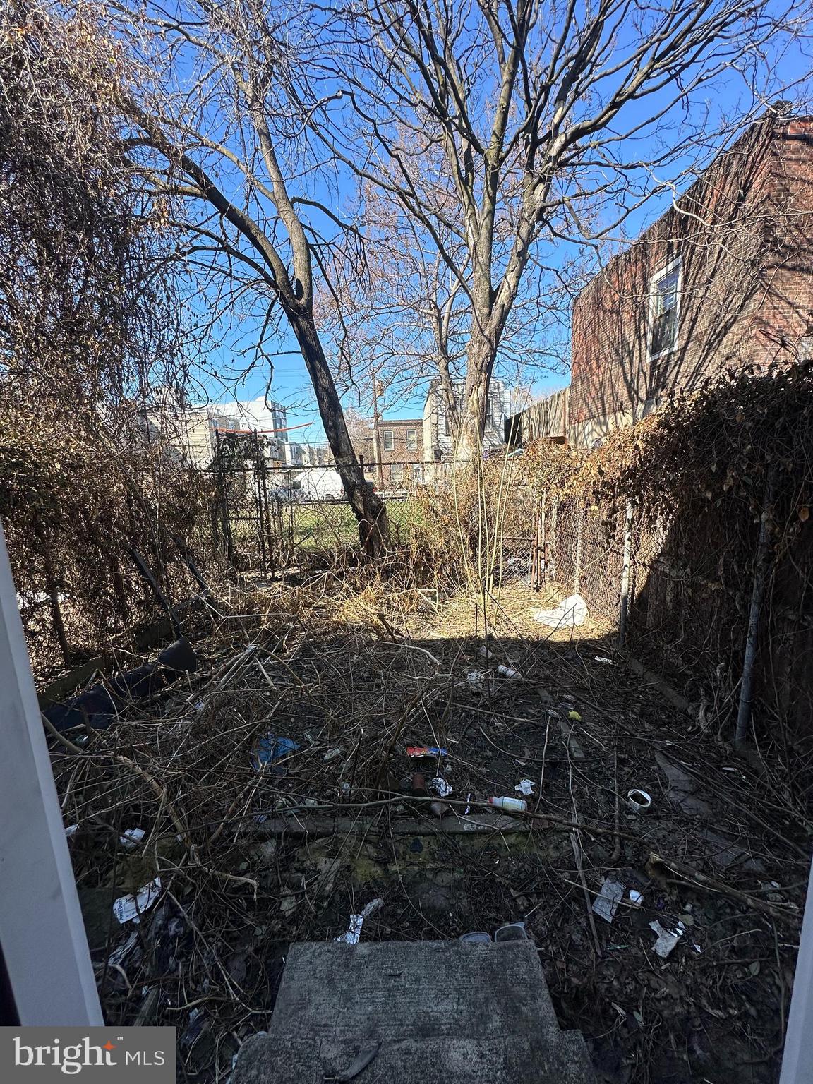 2812 Emerald Street Philadelphia, PA 19134 - Photo 25 of 25 a view of a yard covered with snow in the outdoor