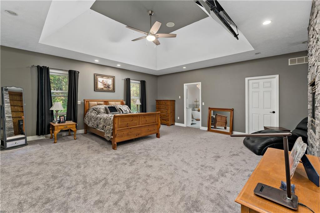 331 North Branch Road Oakdale, PA 15071 - Photo 13 of 41 a living room with furniture and a gym machine