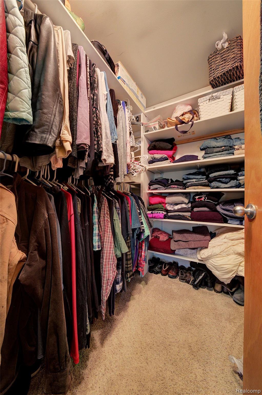 9103 Pierson Road Fowlerville, MI 48836 - Photo 23 of 35 master closet.jpg