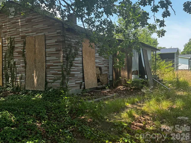 a view of lake from under an outdoor space