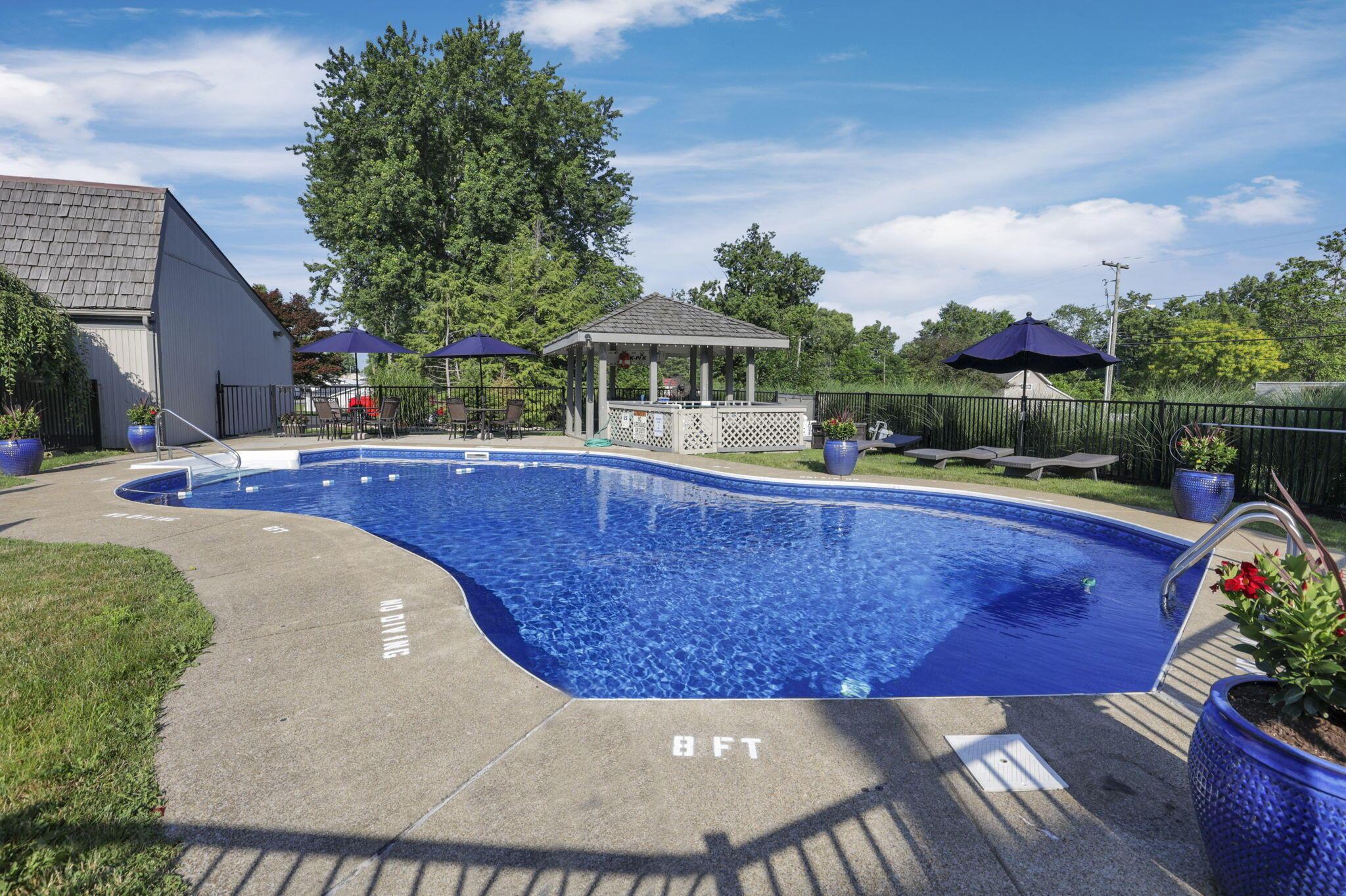 4945 Walnut Road, Unit 6 Buckeye Lake, OH 43008 - Photo 3 of 71 Take a float in the pool just steps from your front door!