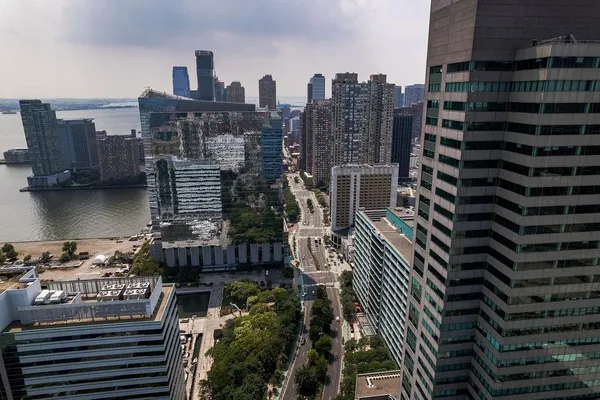 a city view