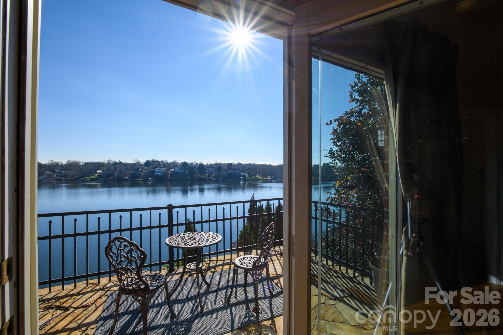 121 Pleasant Point Drive Hickory, NC 28601 - Photo 19 of 46 a view of a balcony with a lake view