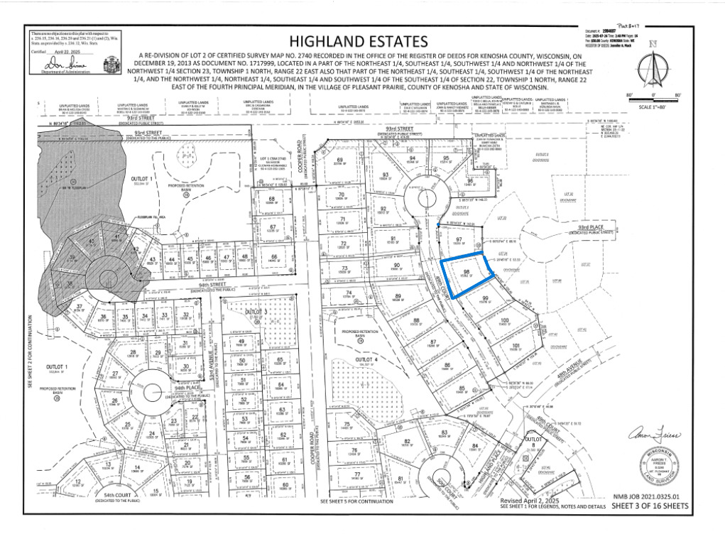 Lt 98 49th Court Pleasant Prairie, WI 53158 - Photo 5 of 10 view of a black and white photo