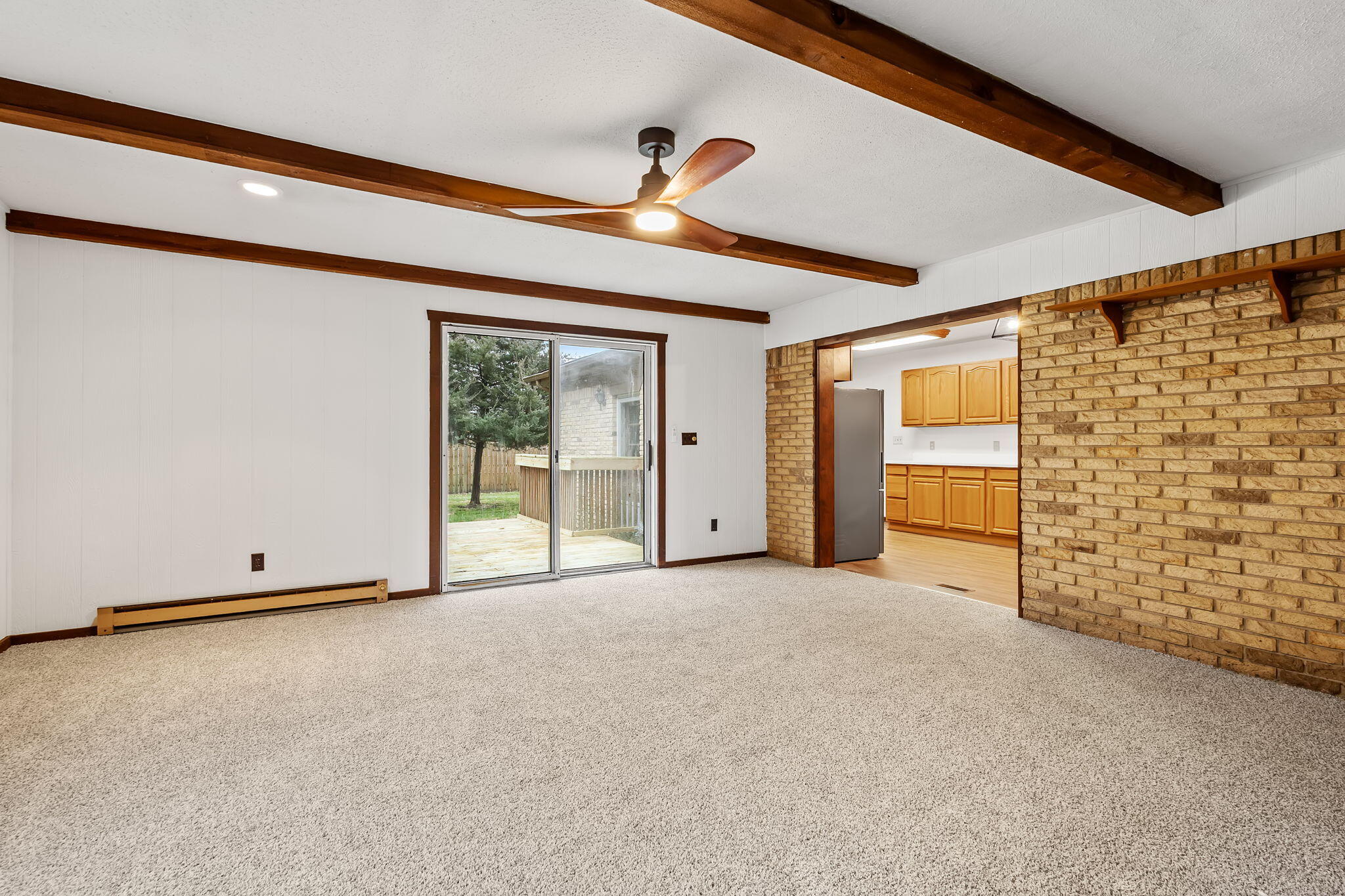 708 East Maple Street Rensselaer, IN 47978 - Photo 14 of 33 a view of an empty room with a window
