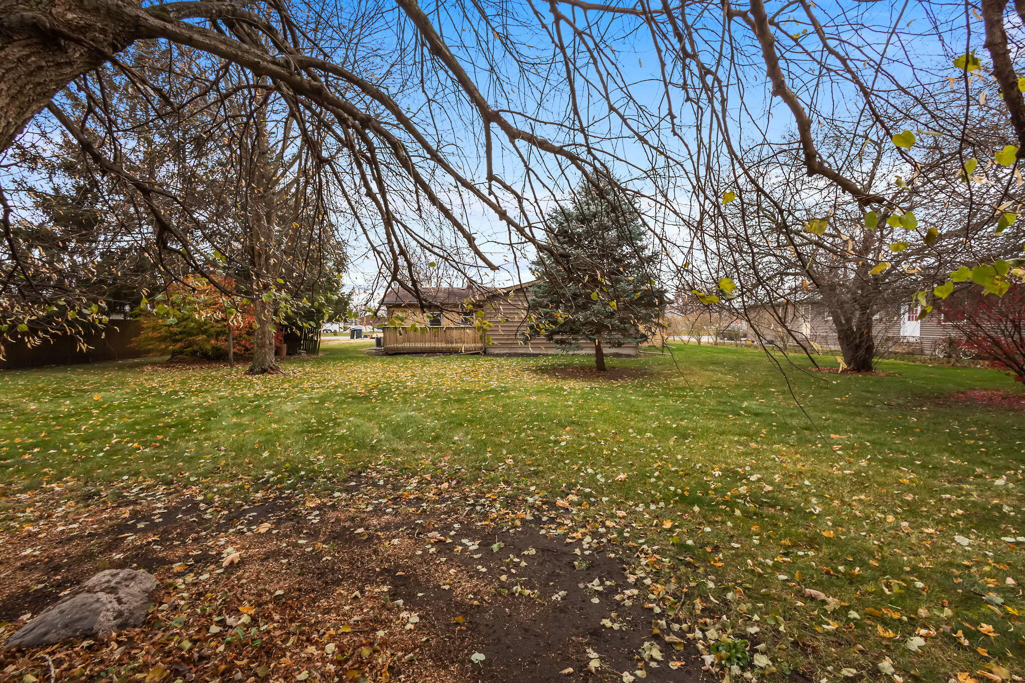 708 East Maple Street Rensselaer, IN 47978 - Photo 32 of 33 a view of outdoor space with deck and yard