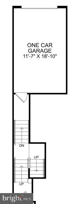 14538 George Carter Way, Unit 287 Chantilly, VA 20151 - Photo 2 of 4 Garage Lvl_First Lvl