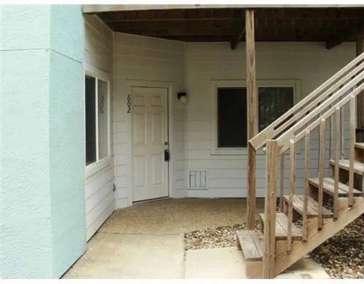 a view of a house with a outdoor space