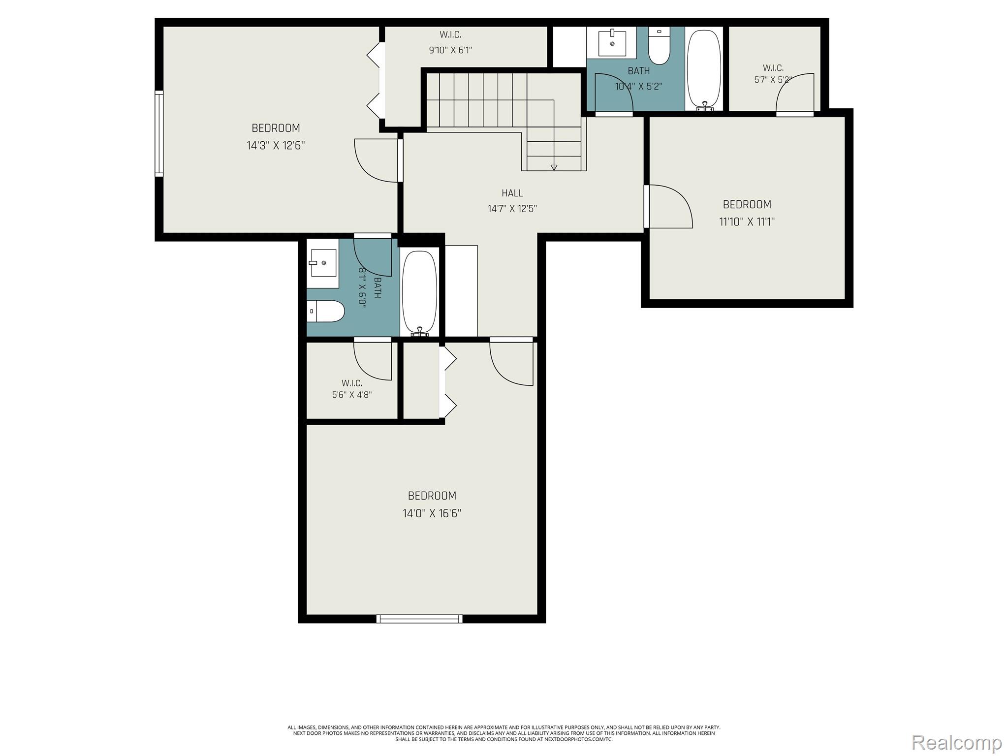 57560 Omo Road Ray, MI 48096 - Photo 43 of 44 Upper Level Floor plan