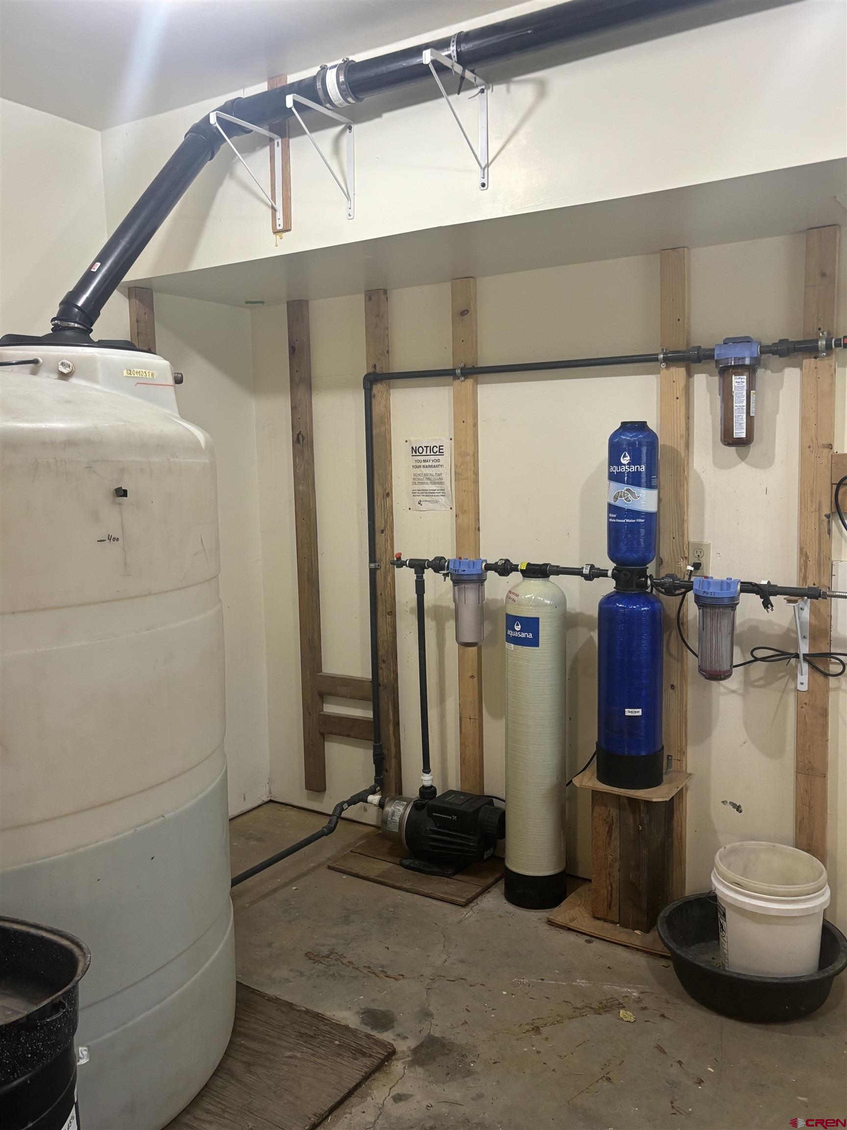 1113 Spring Street Del Norte, CO 81132 - Photo 43 of 43 a view of water heater room