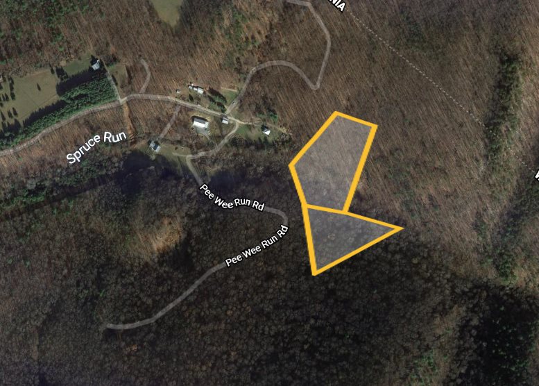 Pee Wee Run Road Bergton, VA 22811 - Photo 1 of 2 an aerial view of a house