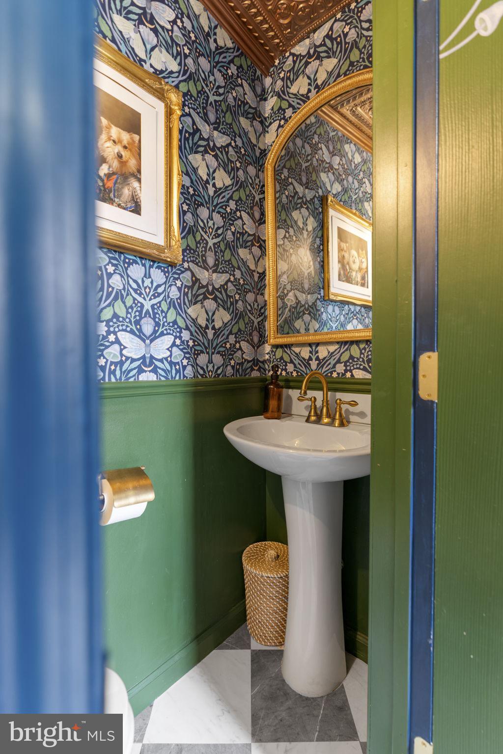 307 Johnson Avenue Upper Chichester, PA 19061 - Photo 25 of 42 a bathroom with a sink and a mirror