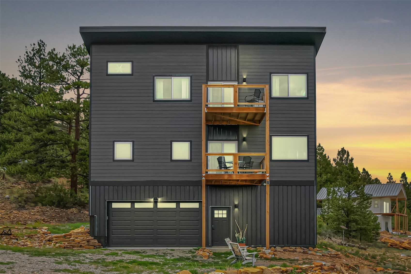 344 Redhill Road Fairplay, CO 80440 - Photo 2 of 44 a front view of a house with parking