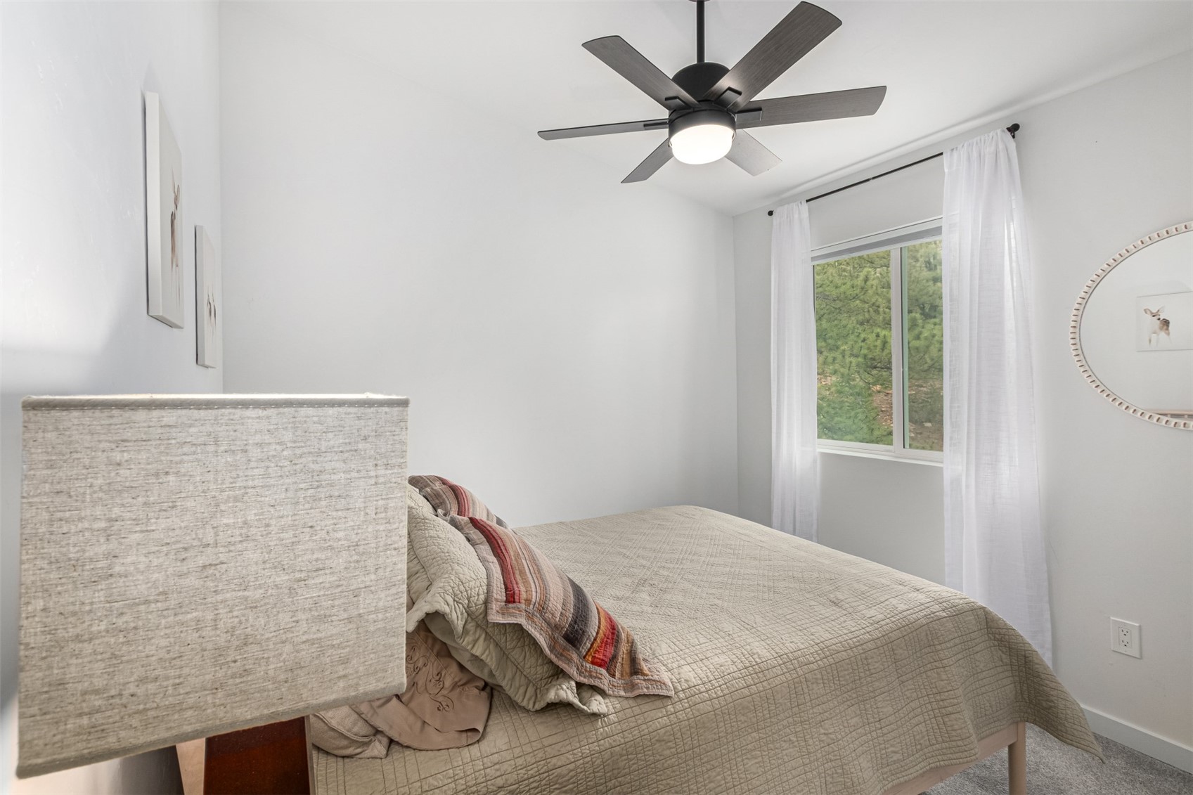 344 Redhill Road Fairplay, CO 80440 - Photo 24 of 44 a bedroom with a bed and a window