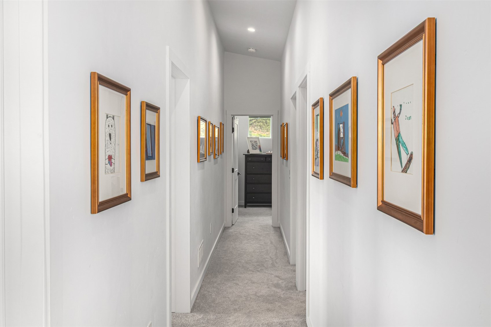 344 Redhill Road Fairplay, CO 80440 - Photo 32 of 44 a view of a hallway with wooden floor