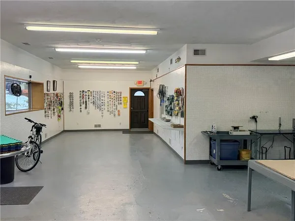 a view of a storage & utility room