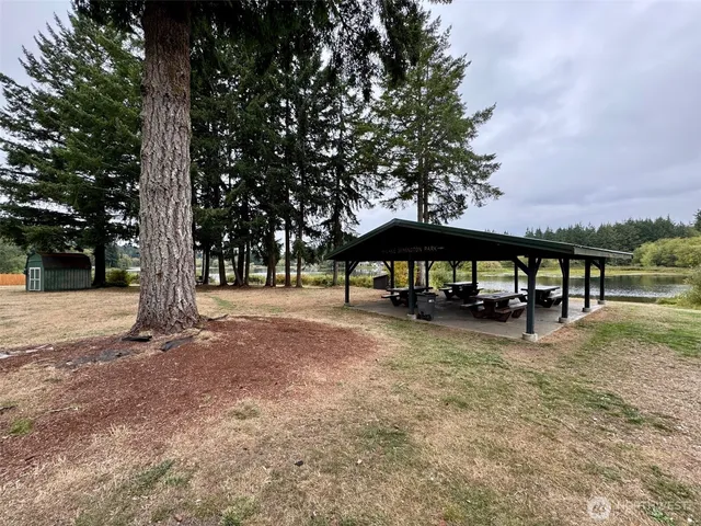 a view of outdoor space with trees
