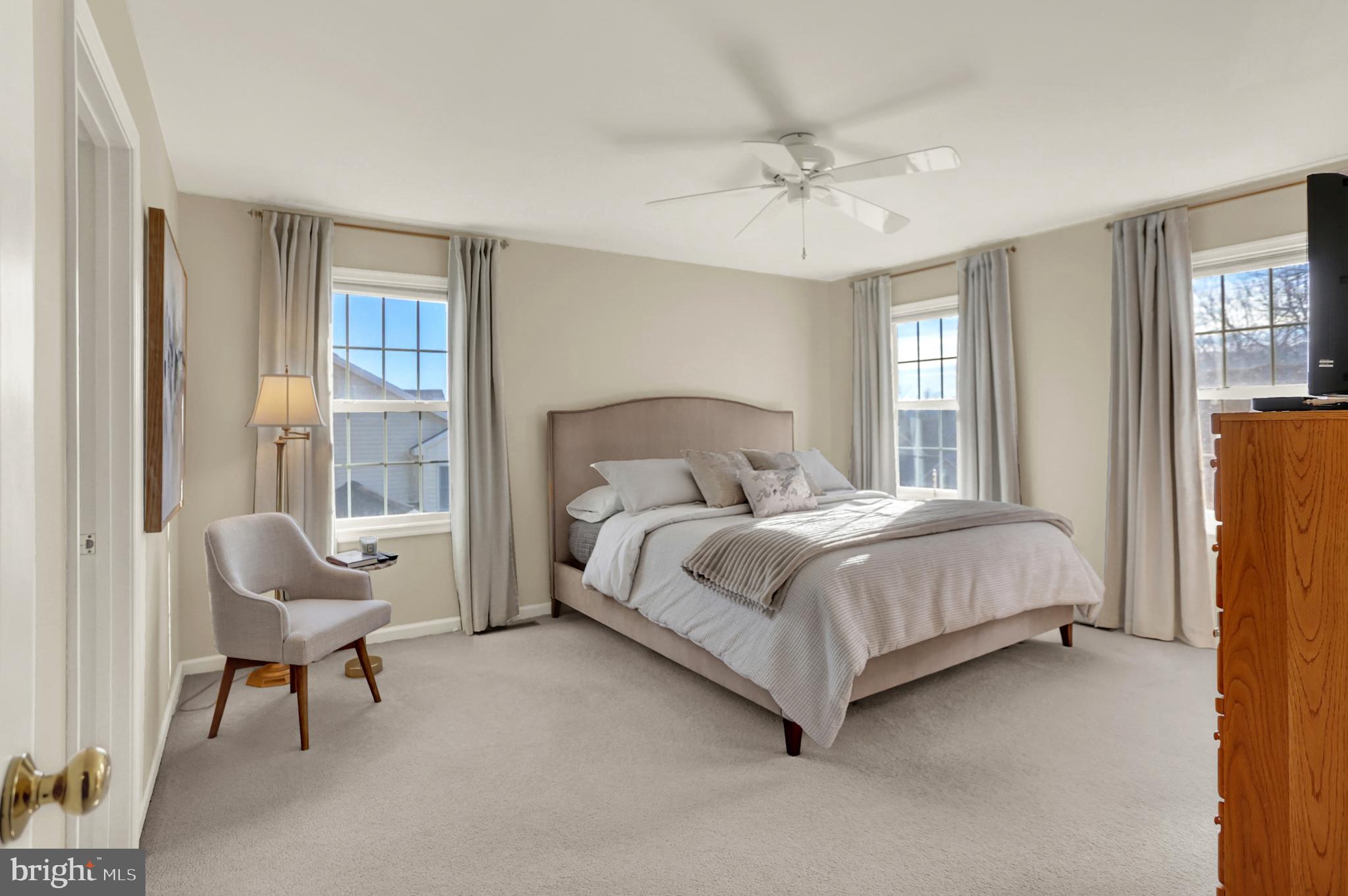 402 Hidden Valley Road New Cumberland, PA 17070 - Photo 22 of 50 a bedroom with a bed and a window