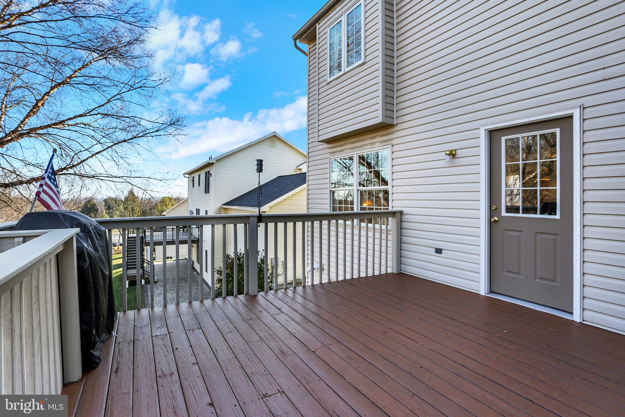 402 Hidden Valley Road New Cumberland, PA 17070 - Photo 43 of 50 a view of a balcony with wooden floor