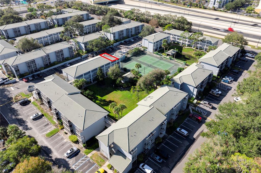 129 Blue Pointe Way, Unit 340 Altamonte Springs, FL 32701 - Photo 25 of 25 an aerial view of a house with a garden