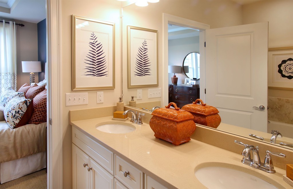 40 Sienna Circle, Unit 53 Upton, MA 01568 - Photo 7 of 10 a bathroom with a sink and a mirror