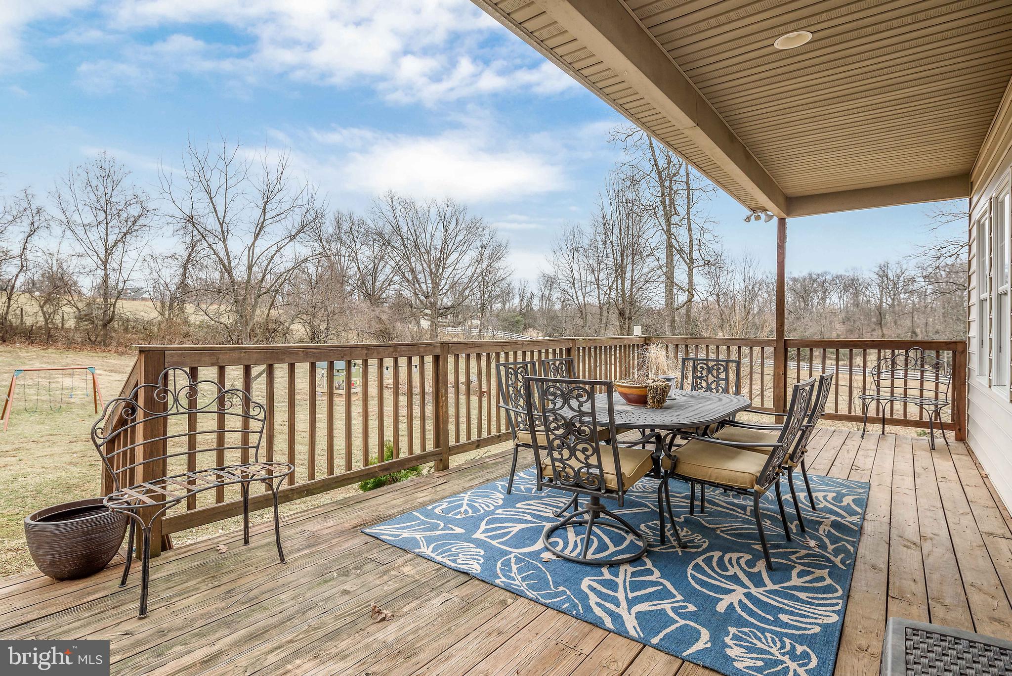 745 Germany Road Stephens City, VA 22655 - Photo 30 of 34 Large back deck w/ lots of sitting room