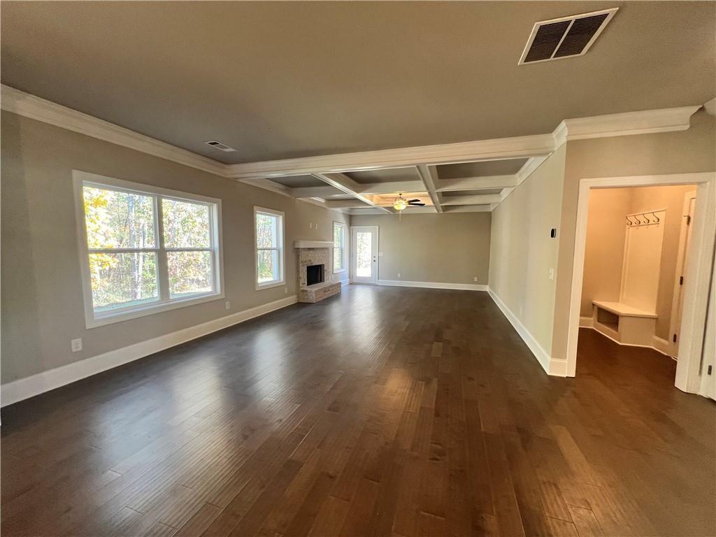 514 Adventure Trail Jefferson, GA 30549 - Photo 14 of 48 wooden floor in an empty room with a window