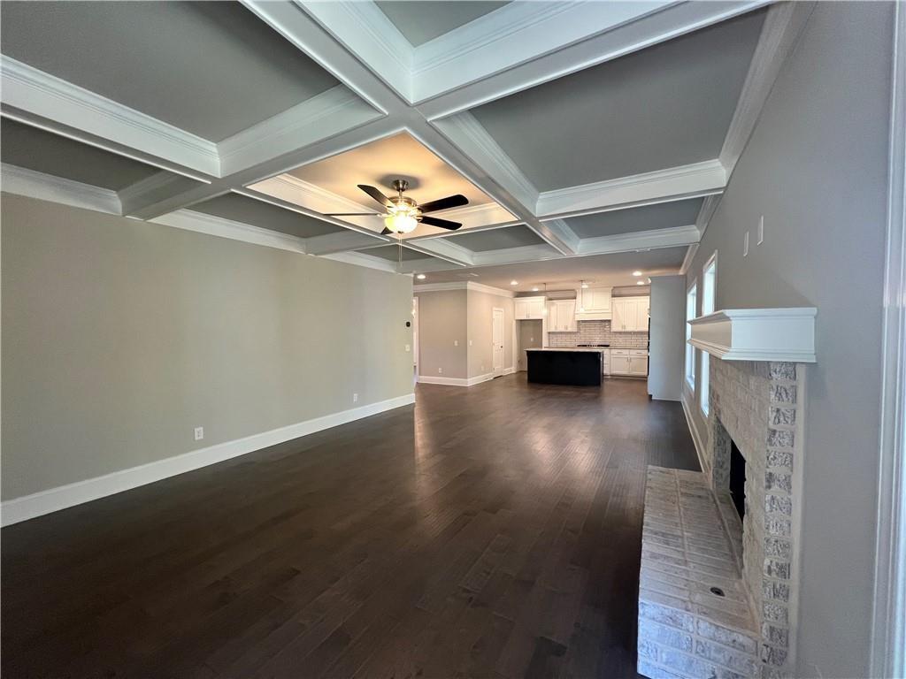 514 Adventure Trail Jefferson, GA 30549 - Photo 15 of 48 a view of entryway and hall with wooden floor