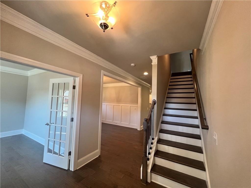 514 Adventure Trail Jefferson, GA 30549 - Photo 5 of 48 a view of a hallway with staircase