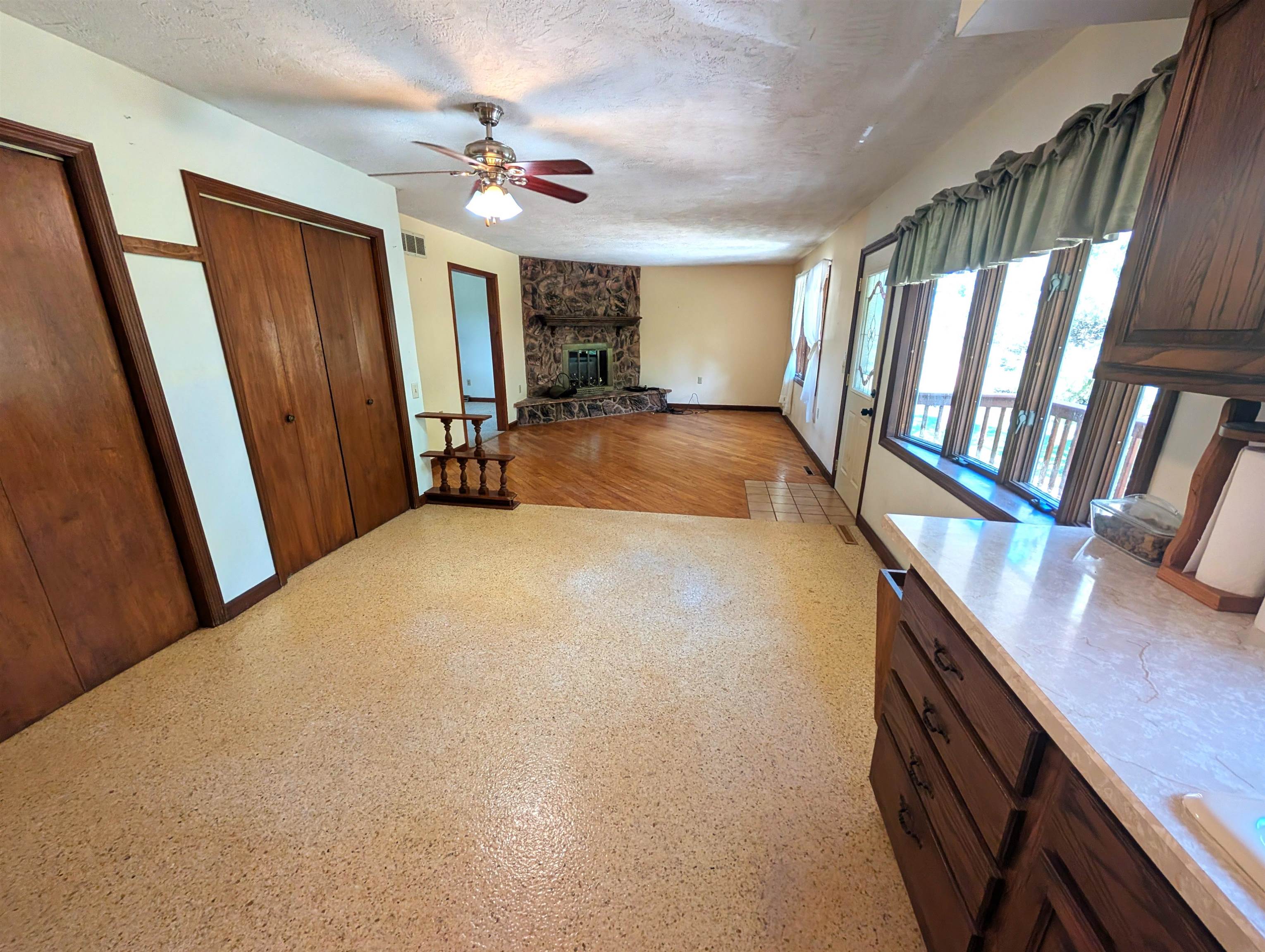 10740 North Barker Road Byron, IL 61010 - Photo 5 of 21 a view of an empty room with a window