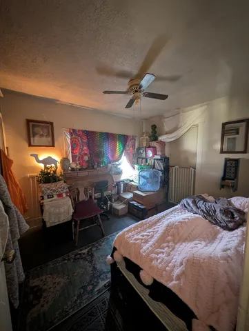 a room with gym equipment