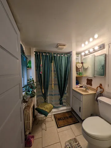 a house view with a street