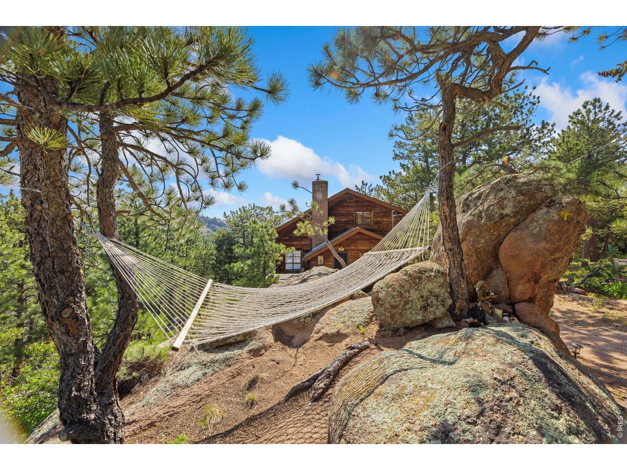 128 Elk Road Lyons, CO 80540 - Photo 37 of 50 Hammock to enjoy your property and relax among the rocks