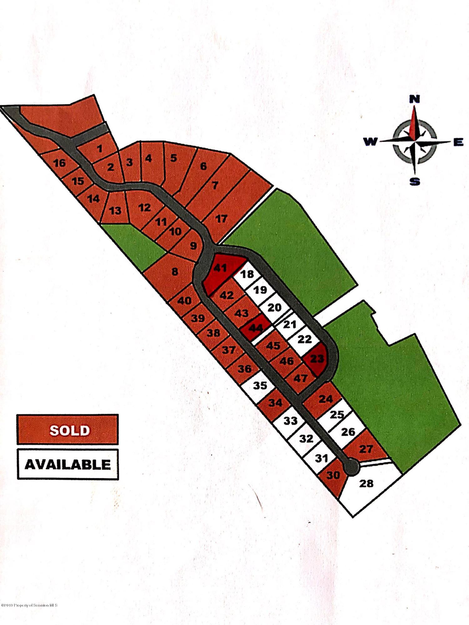 Lot 22 Forest Drive Shavertown, PA 18708 - Photo 2 of 4 Rolling Meadows Sold Map