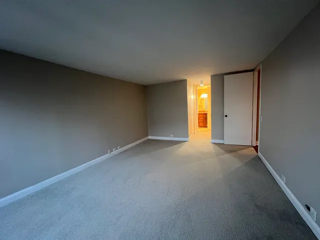 a view of empty room