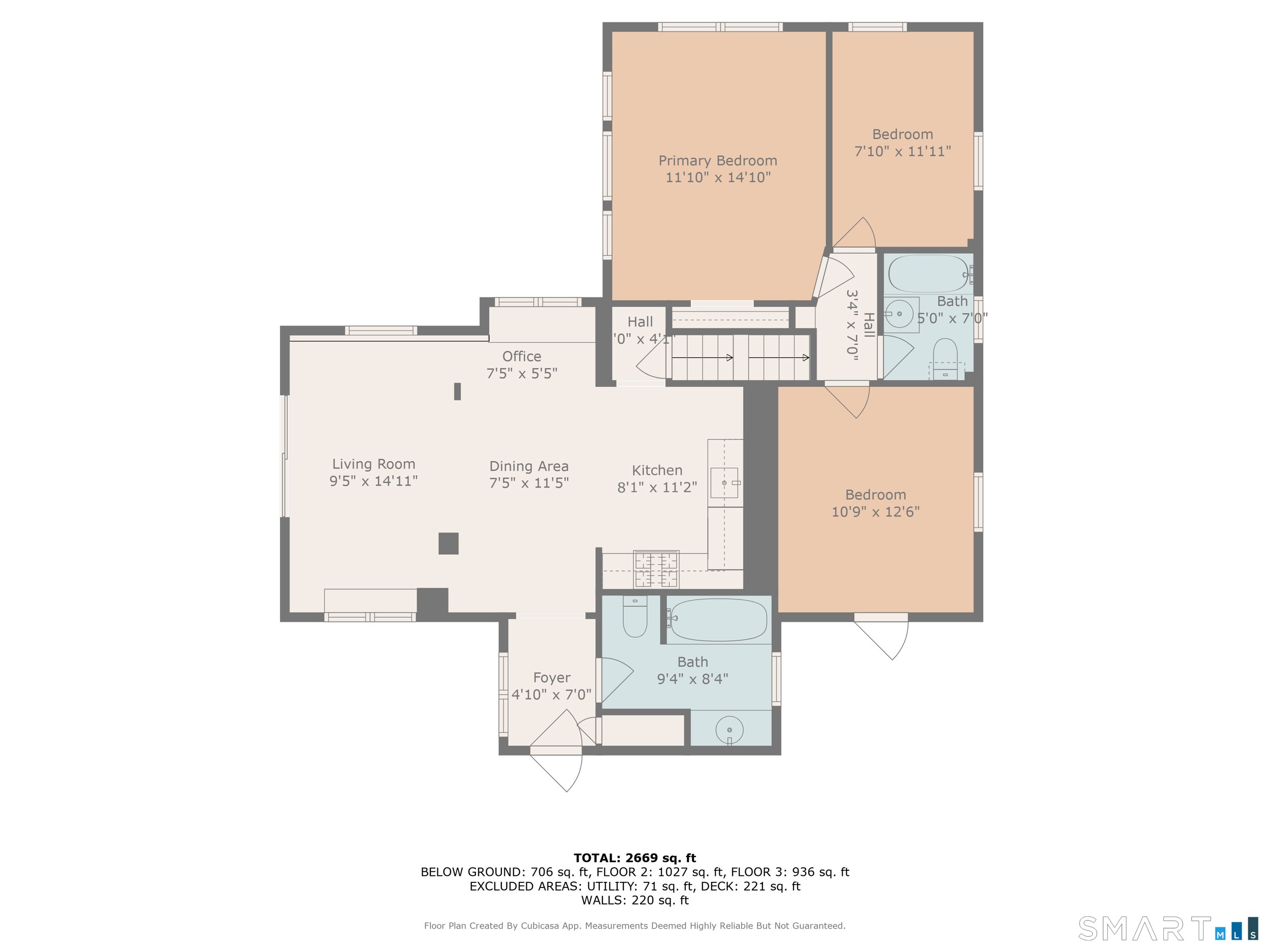 90 A Rowley Road Woodbury, CT 06798 - Photo 39 of 40 a picture of a floor plan