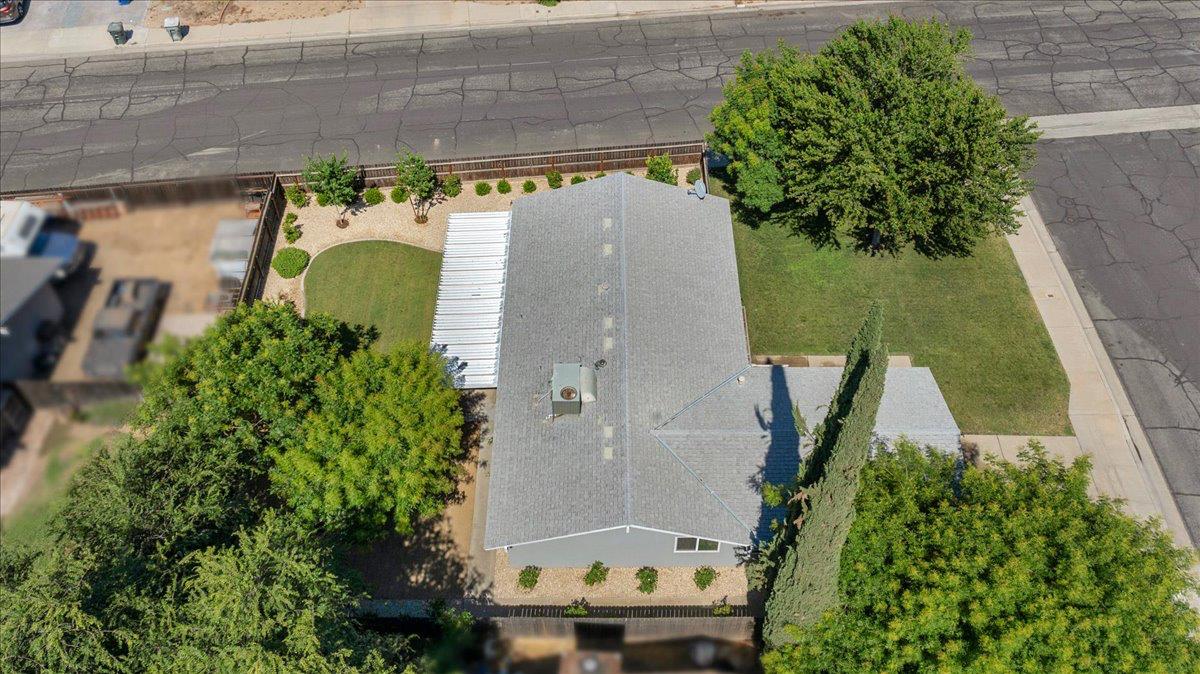 1448 Ashcroft Avenue Clovis, CA 93611 - Photo 45 of 46 an aerial view of a house with outdoor space