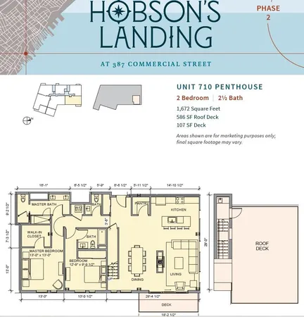 $2,675,000 | 387 Commercial Street, Unit 710, Portland, ME 04101