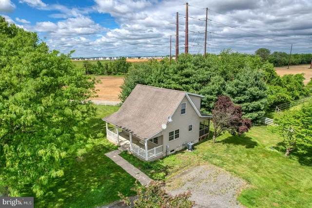 a picture of a yard in front of the house