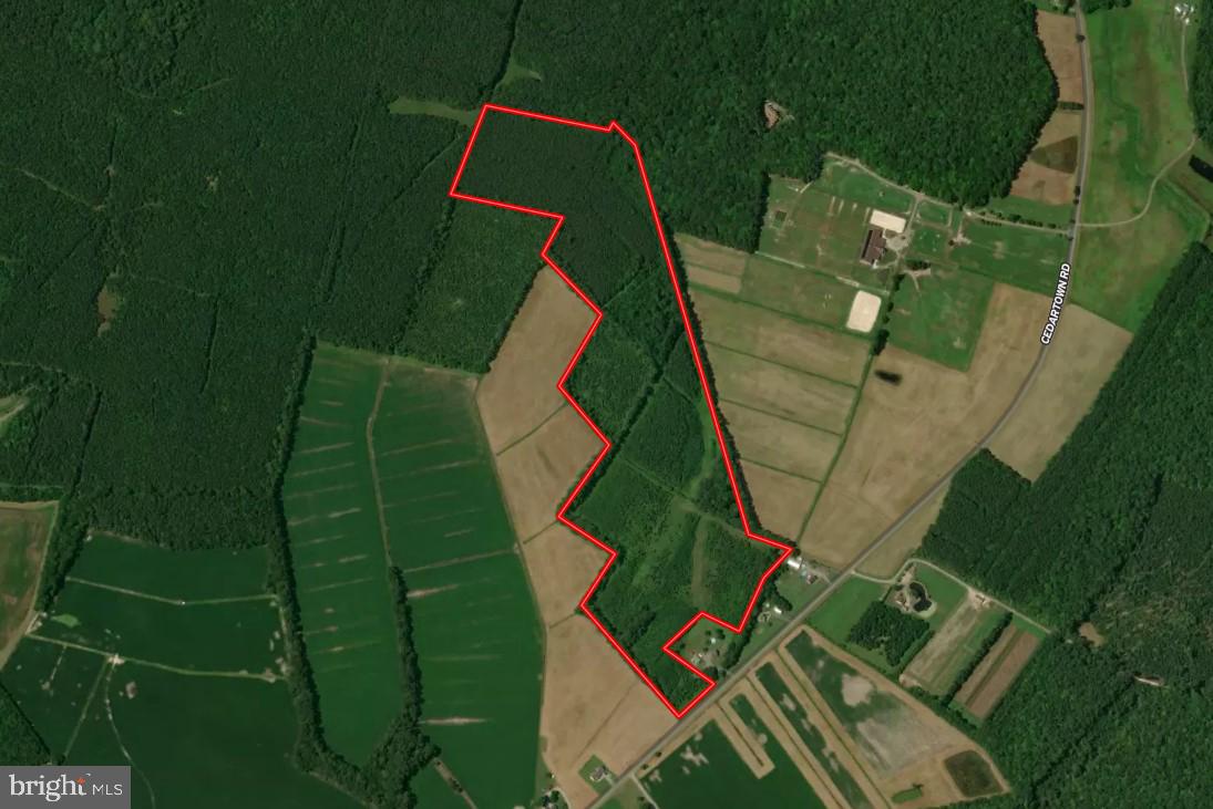 0 Cedartown Road Snow Hill, MD 21863 - Photo 2 of 14 an aerial view of a house