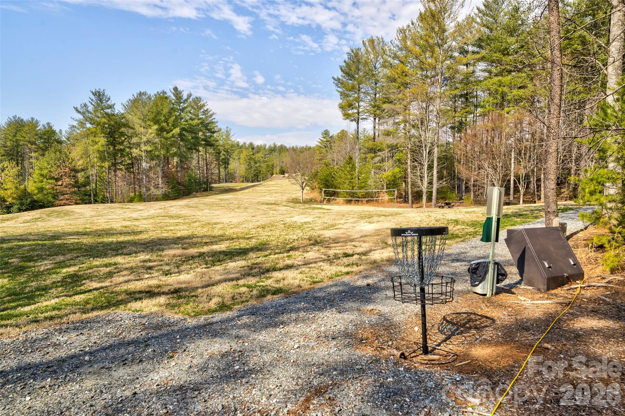 2086 October Drive, Unit 147 Nebo, NC 28761 - Photo 28 of 29 a view of a swimming pool with a lounge chair and trees