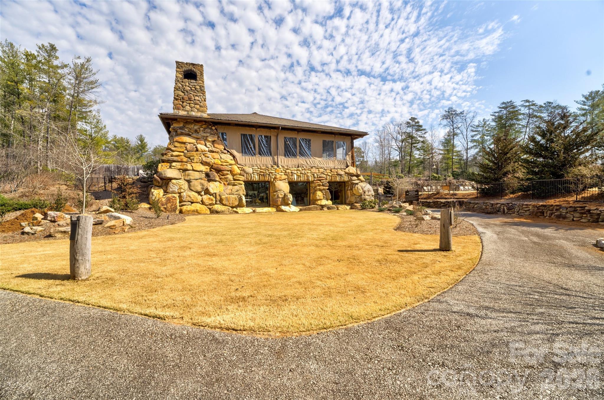 2086 October Drive, Unit 147 Nebo, NC 28761 - Photo 29 of 29 a view of a swimming pool with an outdoor seating