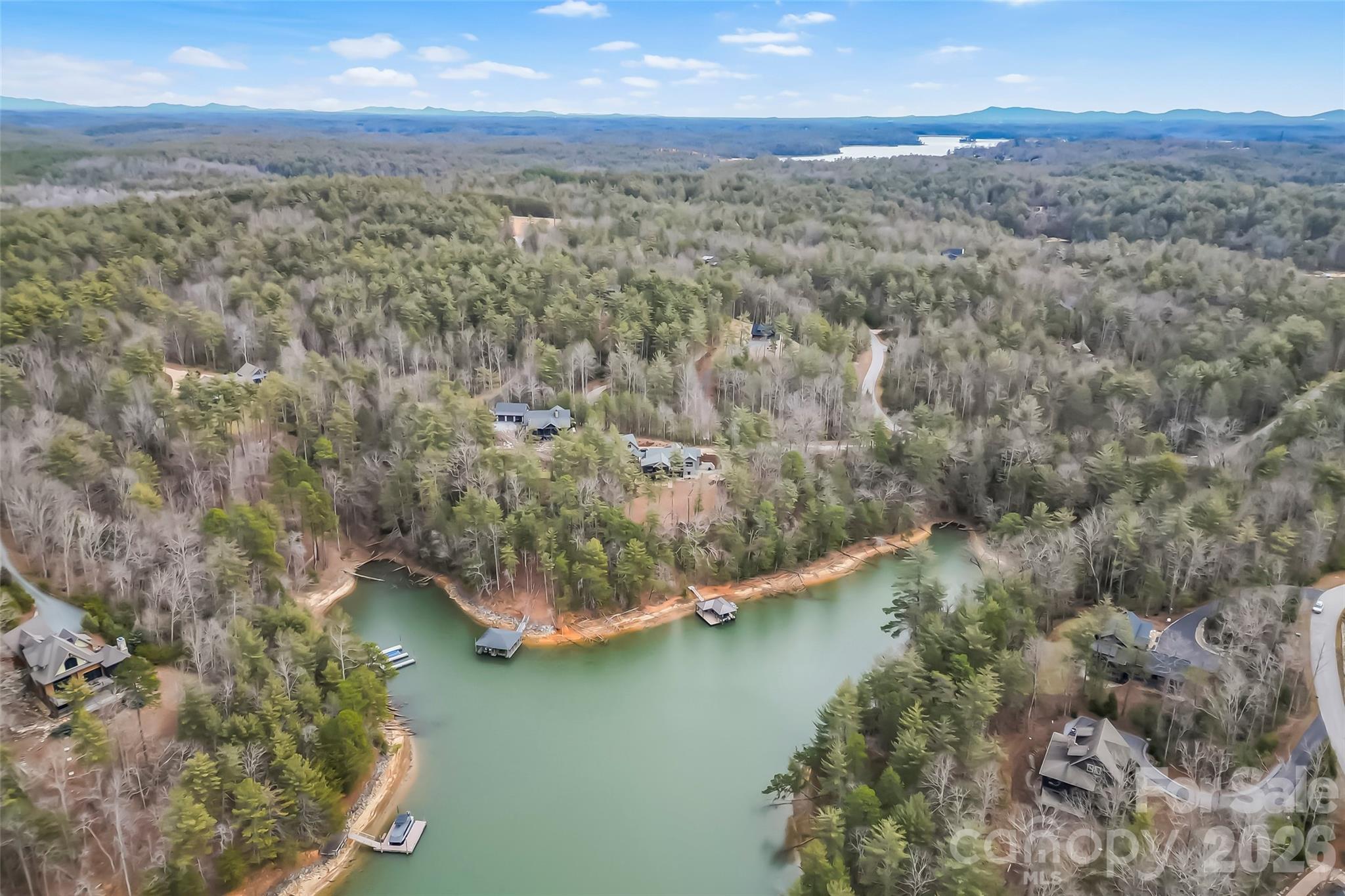 2086 October Drive, Unit 147 Nebo, NC 28761 - Photo 4 of 29 an aerial view of residential houses with outdoor space