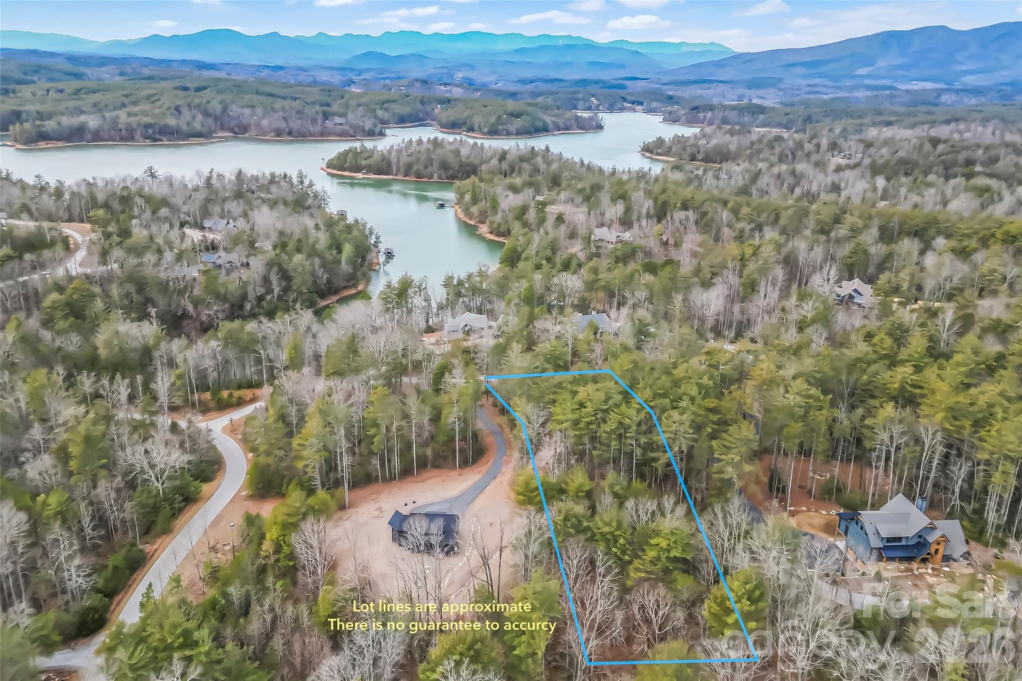 2086 October Drive, Unit 147 Nebo, NC 28761 - Photo 8 of 29 a view of lake with mountain