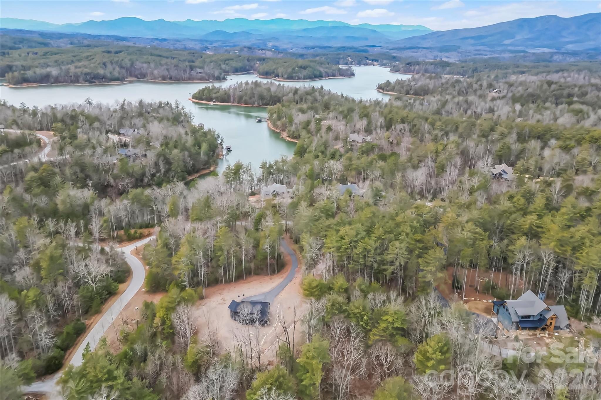 2086 October Drive, Unit 147 Nebo, NC 28761 - Photo 9 of 29 a view of lake with mountain